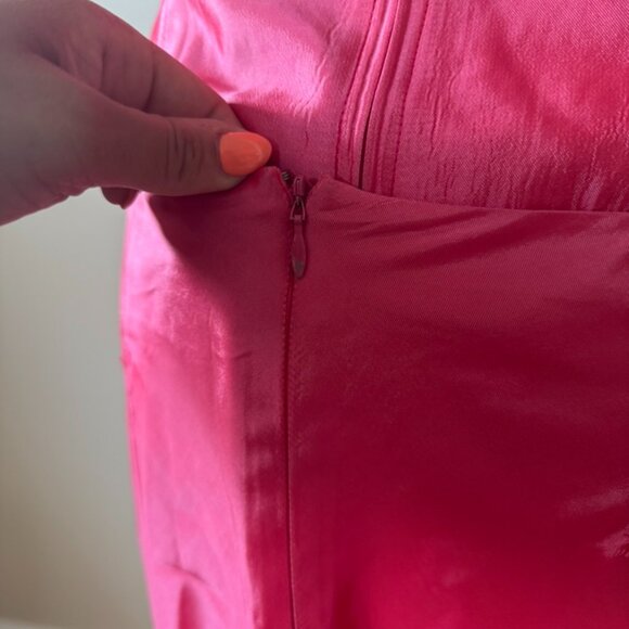 Vintage Cache RARE Y2K Dress Womens 10 Barbiecore Feminie Maxi Skirt Tank Prom - Picture 10 of 15